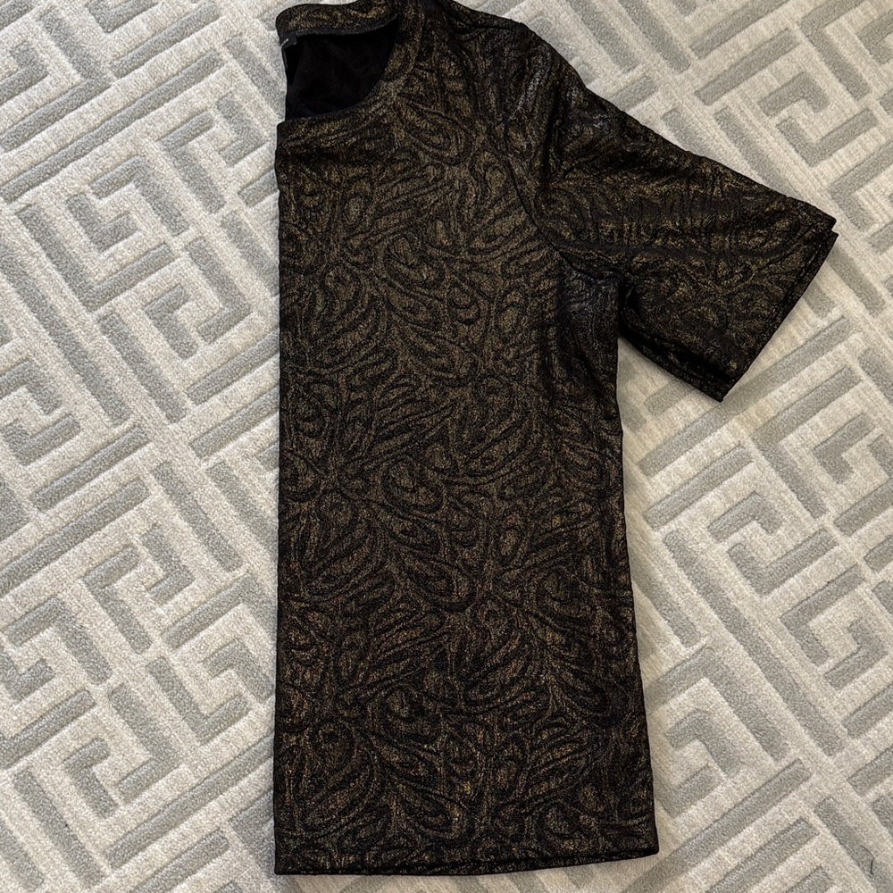Ann Taylor metallic top.  Xl